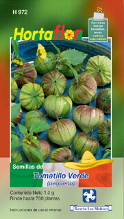 Foto de Semillas de Tomatillo Verde HORTAFLOR